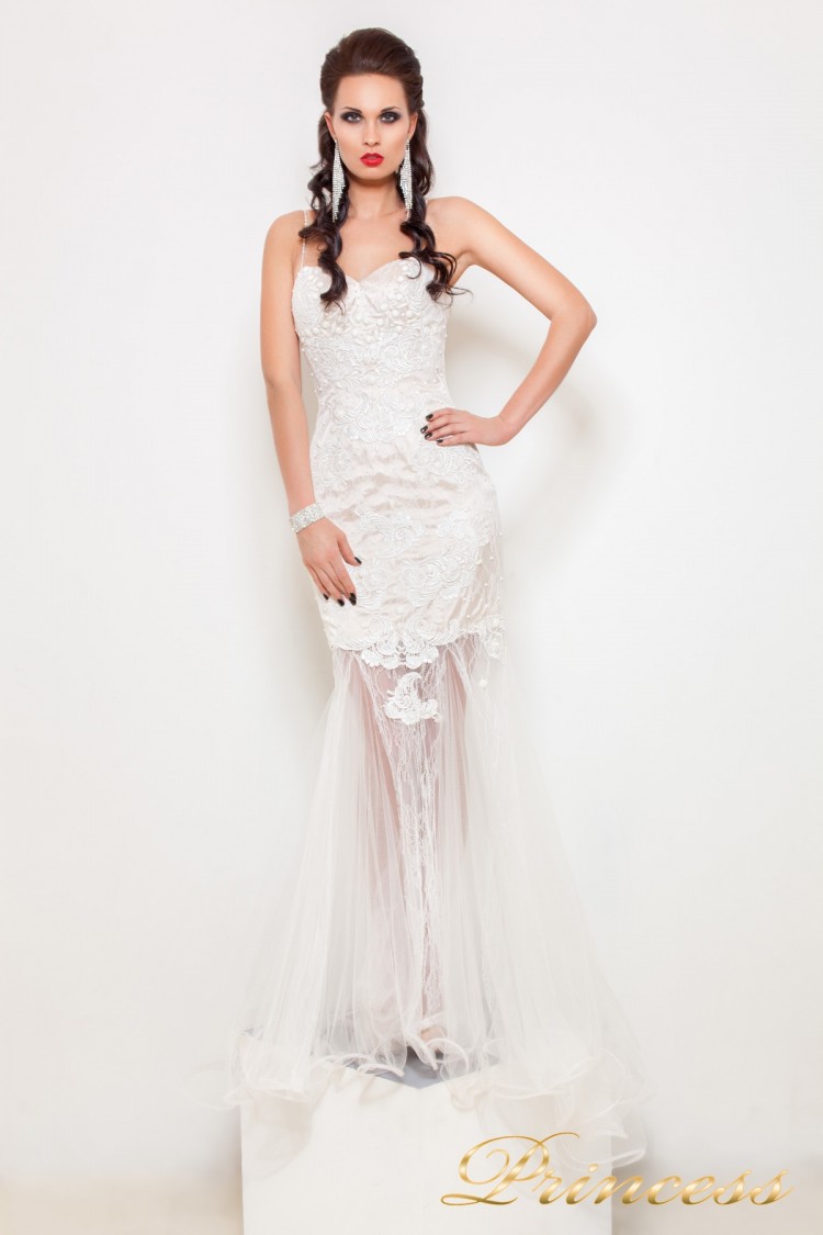 Свадебное платье 9018W пастельного цвета