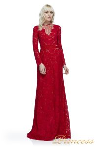 Вечернее платье AYV17729L CARDINAL RED. Цвет красный. Вид 1