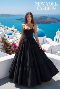 Вечернее платье знаменитого американского дизайнера модель 88025 black