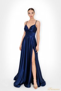 Американское Вечернее платье 24007-N. Цвет синий. Вид 1