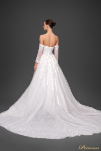Свадебное платье CH0499. Цвет айвори. Вид 4