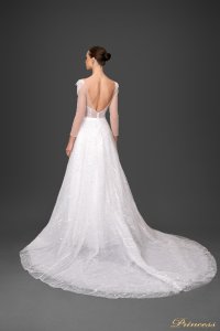 Свадебное платье СН-501. Цвет айвори. Вид 2