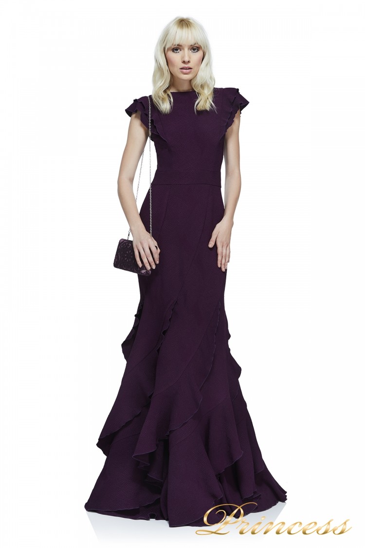 Вечернее платье AXX17645L AUTUMN CL18AZZ AUTUM фиолетового цвета