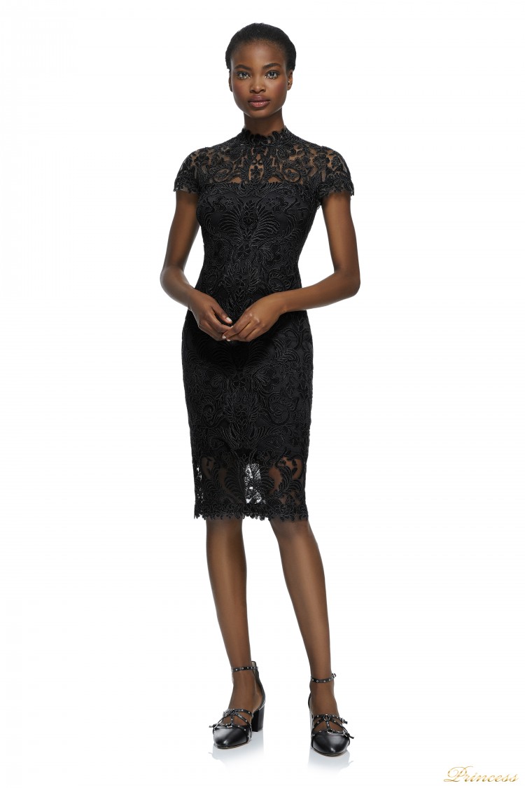 Коктейльное платье ALX16511M BLACK чёрного цвета