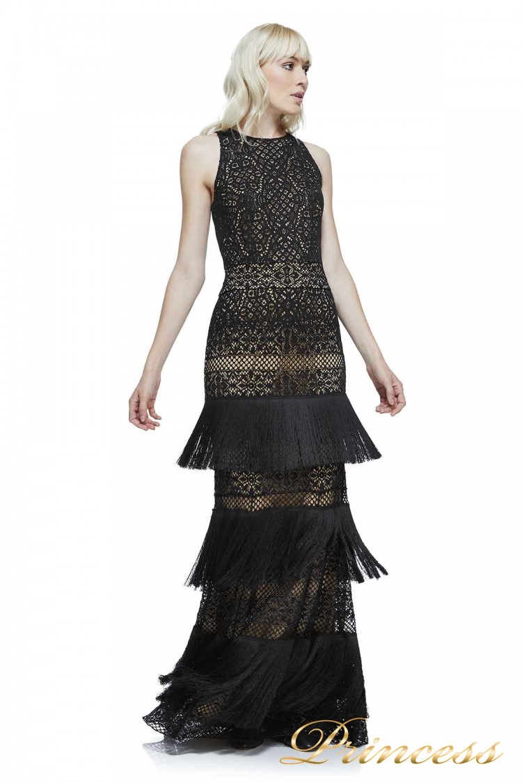 Вечернее платье AWZ17428L BK ND чёрного цвета