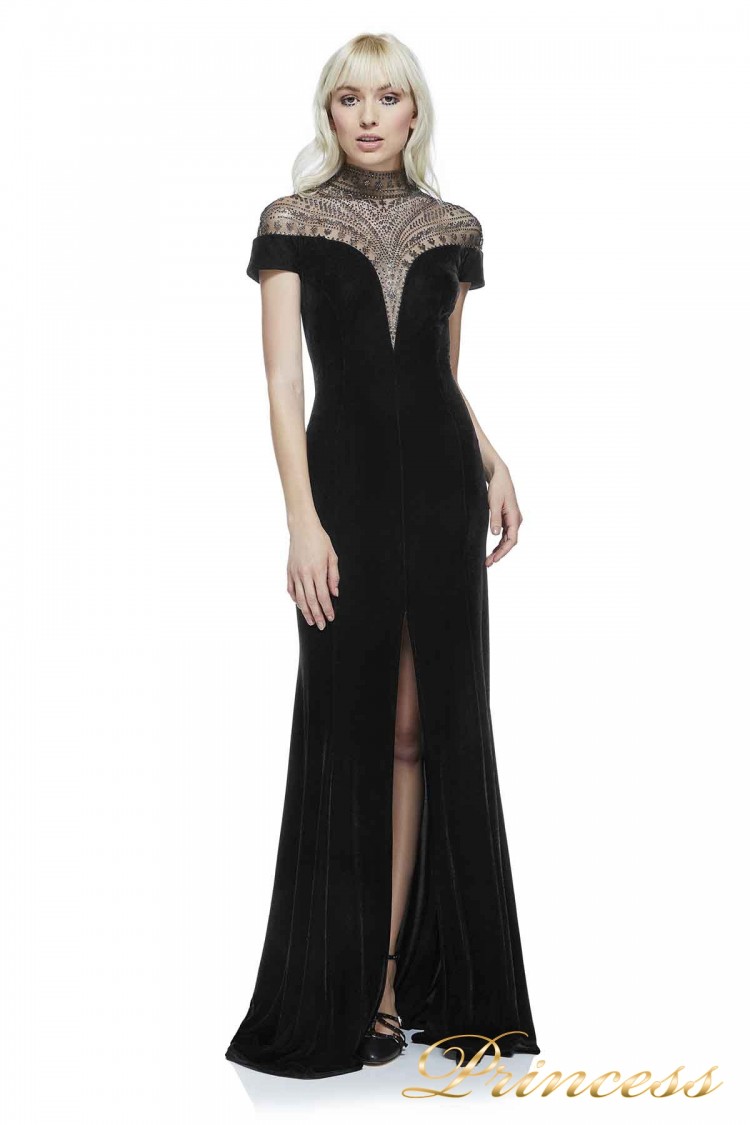 Вечернее платье BAL16651L BLACK 7 чёрного цвета