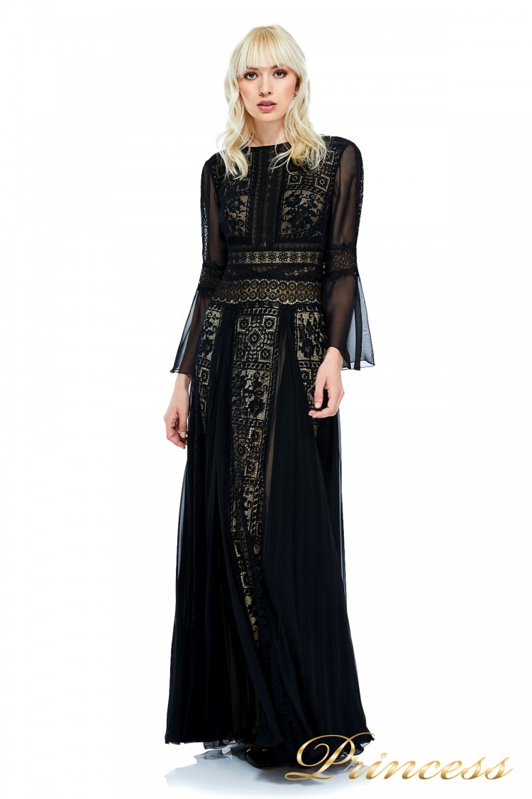 Вечернее платье AVS17086I BLACK чёрного цвета