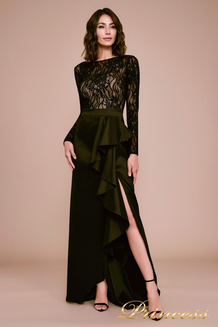 Вечернее платье BLC19831L чёрного цвета